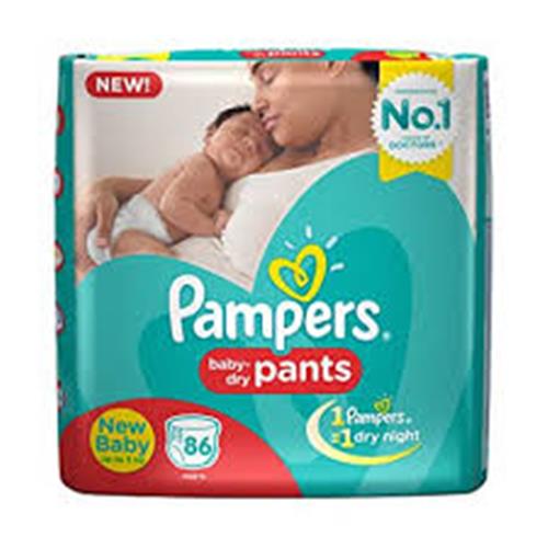 PAMPERS NB PANTS XS (UP TO 5kg) 86 PANTS